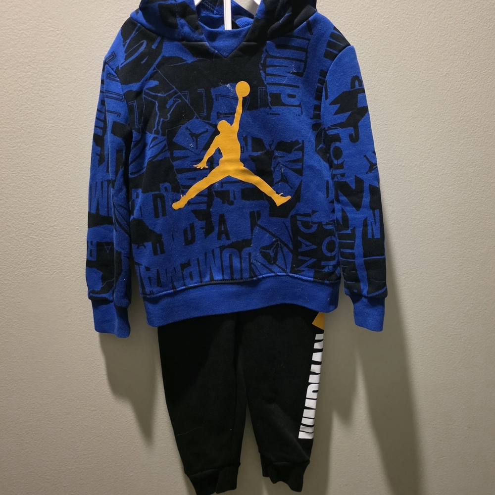 Jordan Blue and Black Set